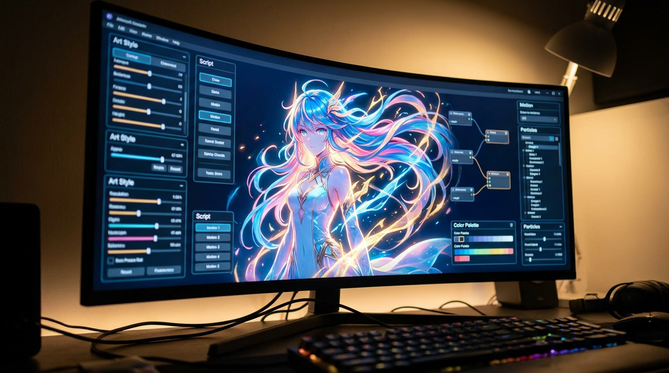 How to Create AI Anime Videos in Under 5 Minutes with Blipix